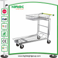 Heavy Duty Metallic Warehouse Platform Trolley Cart